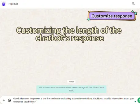 Customize Response (Medium Response)